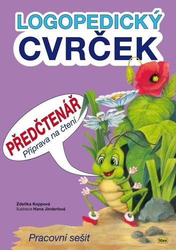 Carte Logopedický Cvrček Předčtenář Zdeňka Koppová