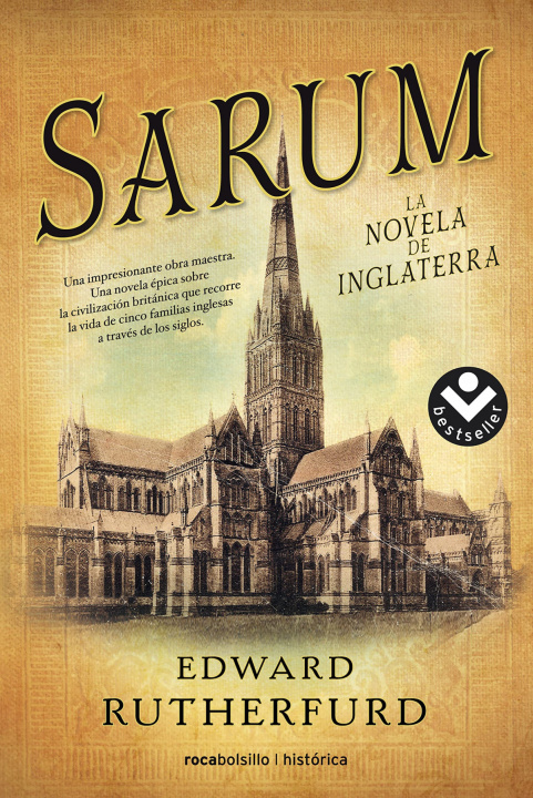Könyv Sarum:novela de inglaterra EDWARD RUTHERFURD