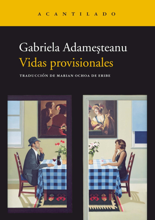 Kniha Vidas provisionales GABRIELA ADAMESTEANU