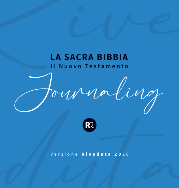 Könyv sacra Bibbia. Il nuovo testamento. Journaling 