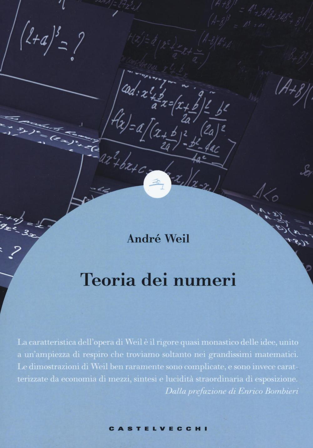 Kniha Teoria dei numeri André Weil