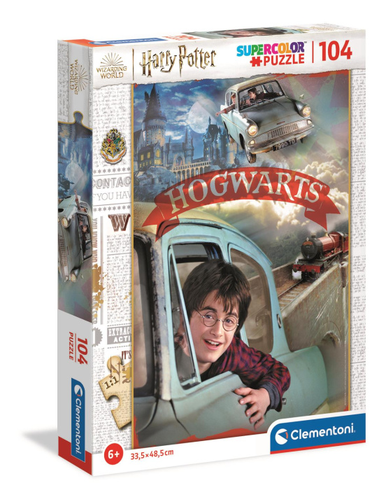 Hra/Hračka Clementoni Puzzle Harry Potter 104 dílků 