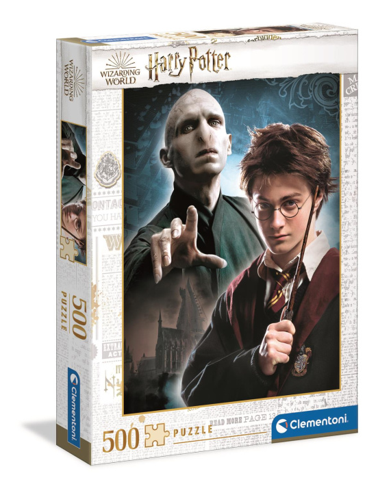 Hra/Hračka Clementoni Puzzle - Harry Potter a Voldemort 500 dílků 