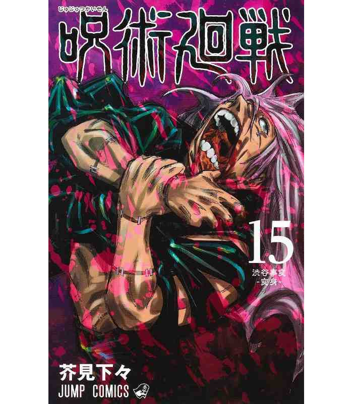 Könyv JUJUTSU KAISEN 15 (VO JAPONAIS) AKUTAMI GEGE