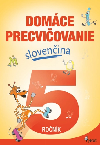 Book Domáce precvičovanie slovenčina 5.ročník Viera Hrabková
