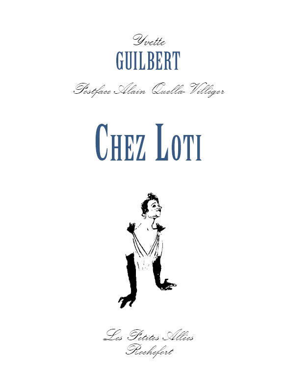 Book Chez Loti Guilbert