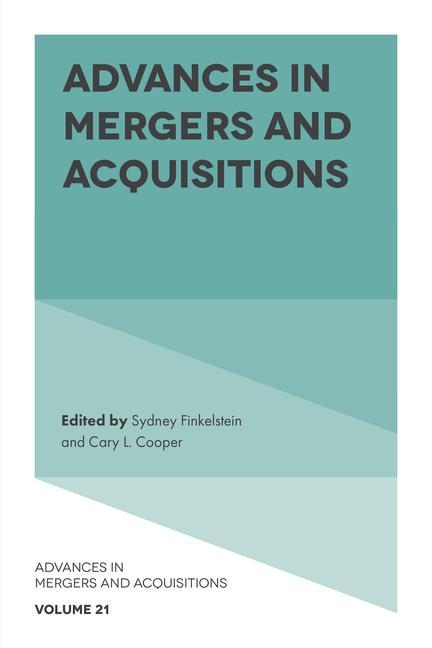 Carte Advances in Mergers and Acquisitions 