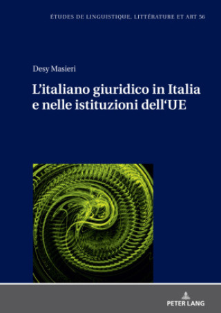 Könyv L'italiano giuridico in Italia e nelle istituzioni dell'UE Desy Masieri