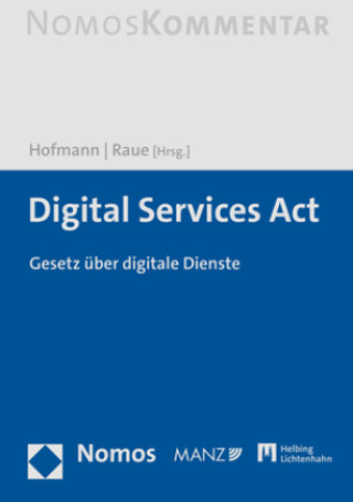 Książka Digital Services Act: DSA Benjamin Raue