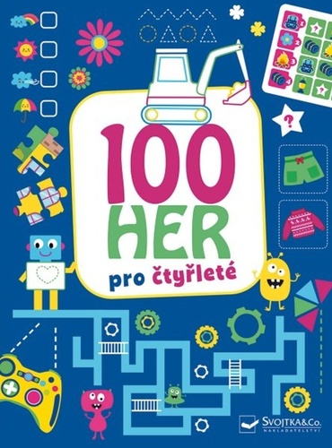 Könyv 100 her pro čtyřleté 