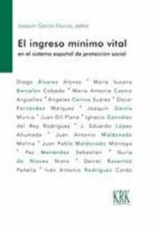 Buch Ingreso minimo vital en el sistema español de protección social, el JOAQUI GARCIA MURCIA