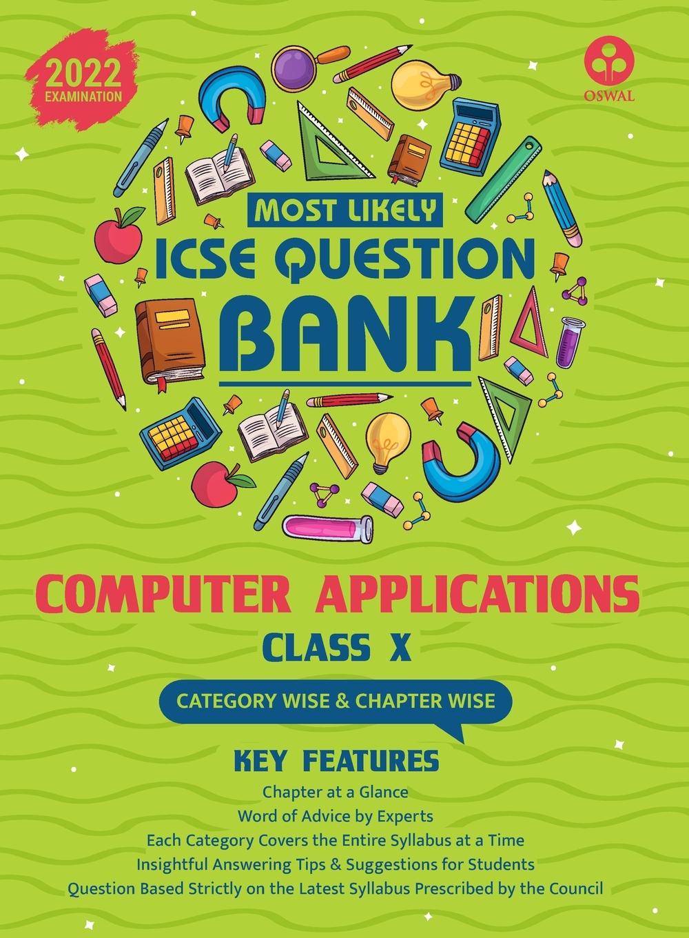 Knjiga Most Likely Question Bank - Computer Applications Oswal
