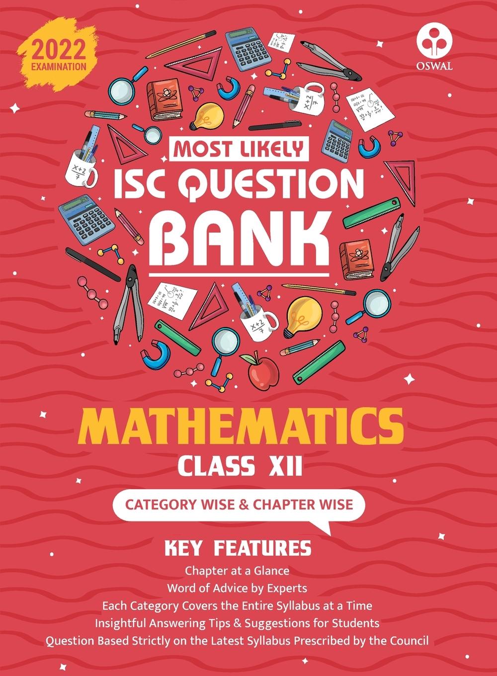 Kniha Most Likely Question Bank for Mathematics Oswal