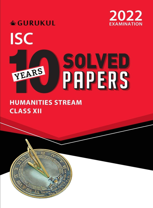 Knjiga 10 Years Solved Papers - Humanities Gurukul
