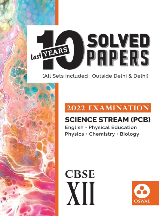 Kniha 10 Last Years Solved Papers - Science (Pcb) Oswal