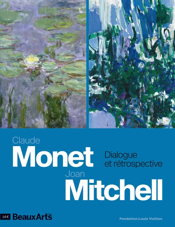 Carte Claude Monet - Joan Mitchell.Dialogue et rétrospective collegium