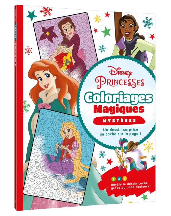 Книга DISNEY PRINCESSES - Coloriages magiques - Spécial Hiver 