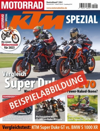 Carte Motorrad KTM Spezial 