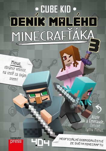 Book Deník malého Minecrafťáka 3 Cube Kid