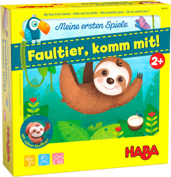 Hra/Hračka Meine ersten Spiele - Faultier, komm mit! 