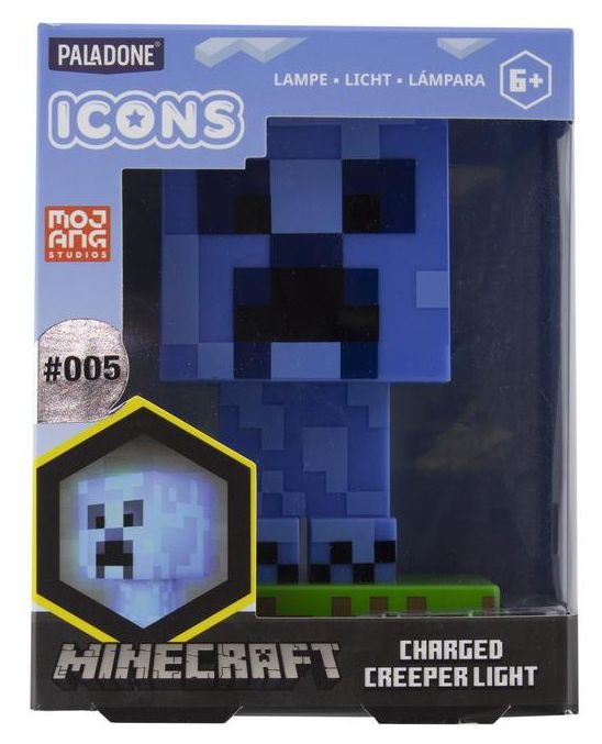 Carte Lampka Icons Minecraft Charged Creeper 