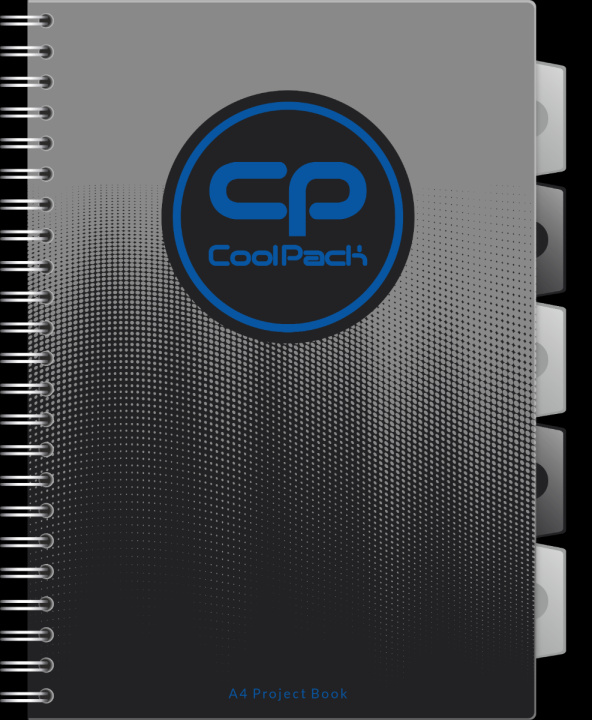 Knjiga Kołobrulion A4 Coolpack Gradient GREY 
