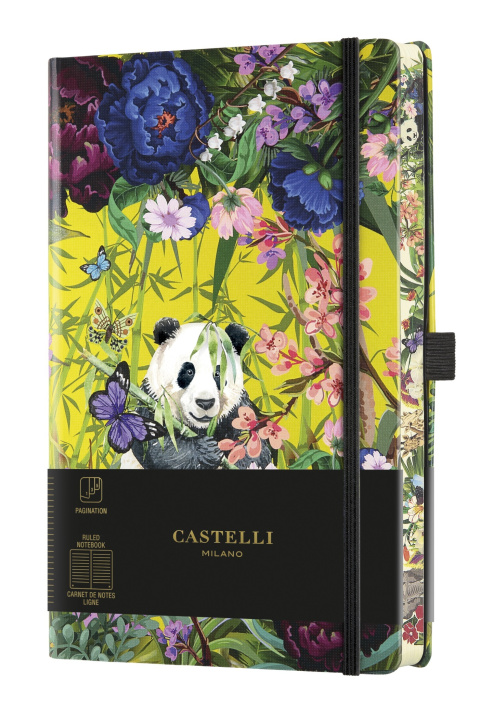 Календар/тефтер Carnet Eden grand format ligné panda CASTELLI