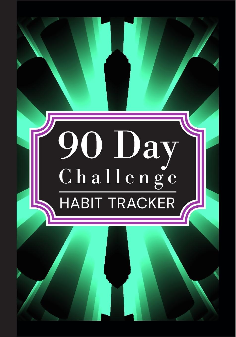 Knjiga 90 Day Challenge - Habit Tracker Hulya-Roxana Yucel