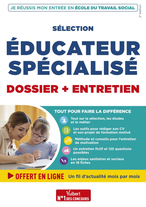 Boek Sélection éducateur spécialisé - Dossier et entretien - Fil d'actu offert Gauthier