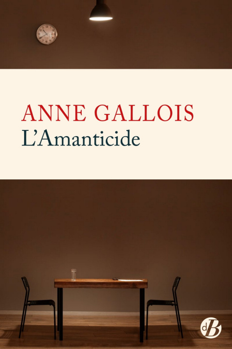Knjiga L'Amanticide Gallois anne