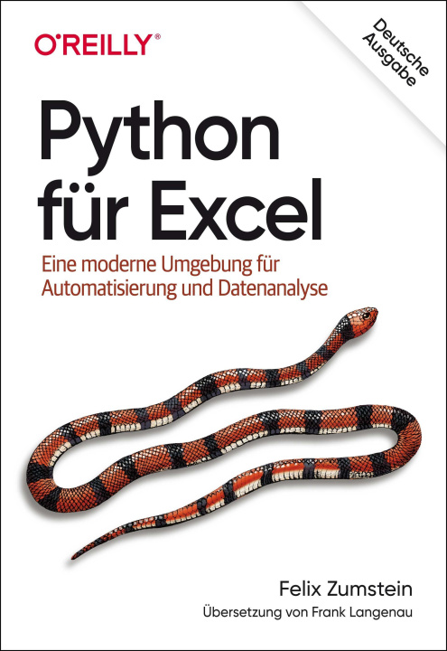 Kniha Python für Excel Frank Langenau