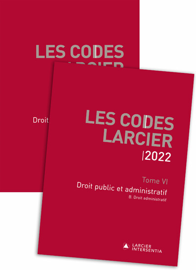 Boek Codes Larcier 2022 - Tome 6 Droit public et administratif A 