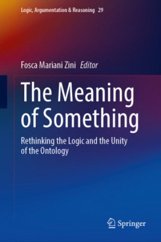 Boek The Meaning of Something Fosca Mariani Zini