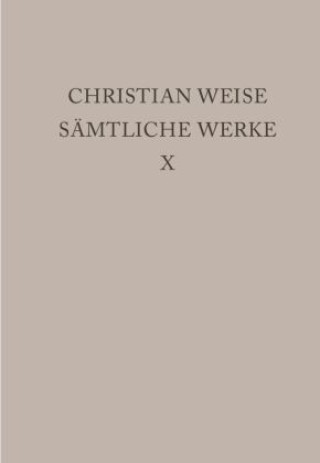 Boek Christian Weise: Sämtliche Werke / Lustspiele I Christian Weise