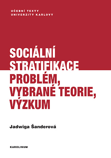 Книга Sociální stratifikace Jadwiga Šanderová