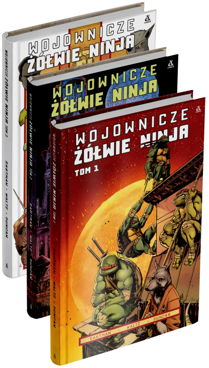 Könyv Pakiet Wojownicze Żółwie Ninja. Tom 1-3 Kevin B. Eastman