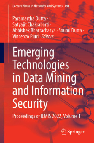 Kniha Emerging Technologies in Data Mining and Information Security Paramartha Dutta