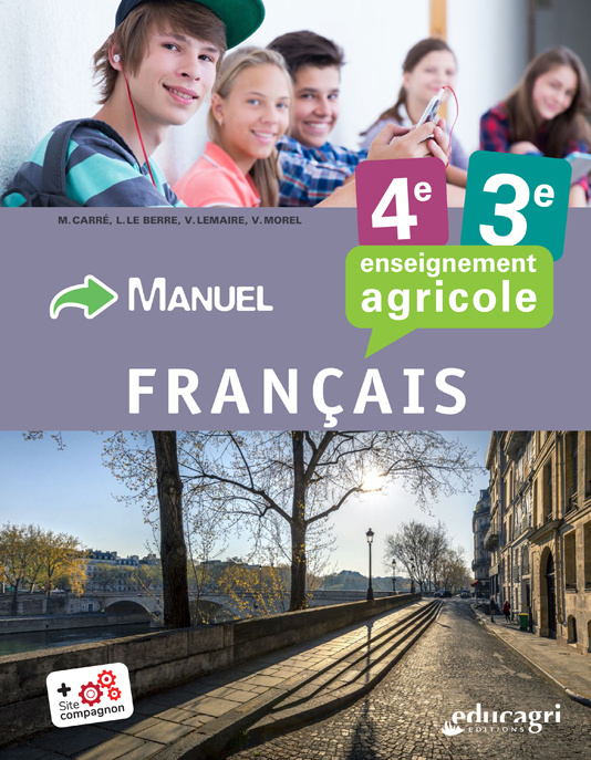 Kniha Français 4e/3e : Enseignement agricole LE BERRE