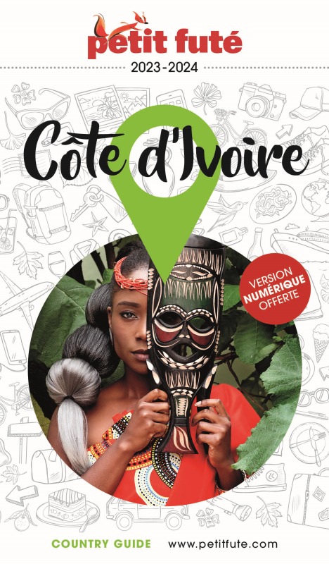 Carte Guide Côte d'Ivoire 2023 Petit Futé Auzias d. / labourdette j. & alter