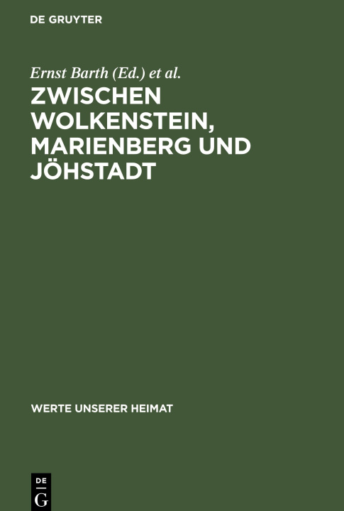 Carte Zwischen Wolkenstein, Marienberg und Jöhstadt Dietrich Zühlke
