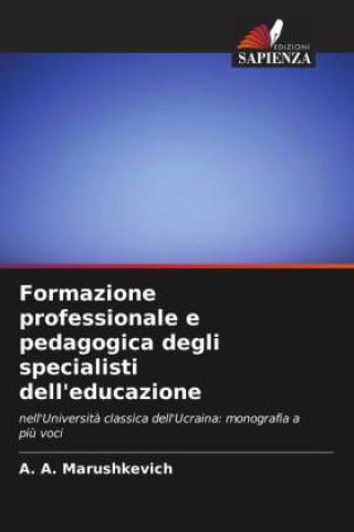 Book Formazione professionale e pedagogica degli specialisti dell'educazione 