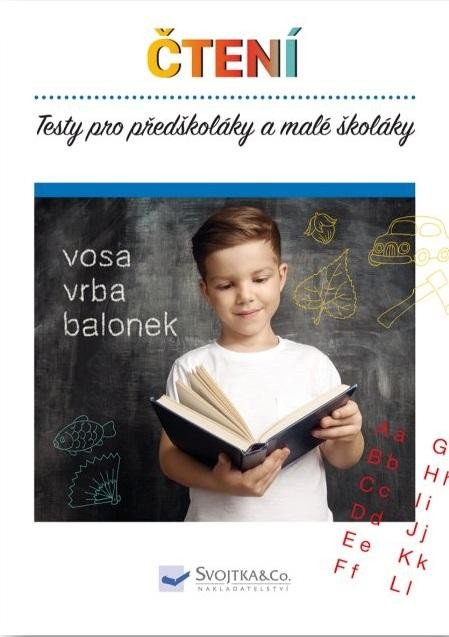 Kniha Čtení - Testy pro předškoláky a malé školáky 