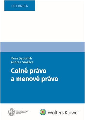 Kniha Colné a menové právo Yana Daudrikh
