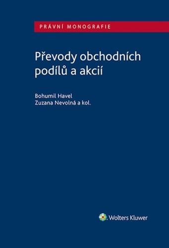 Knjiga Převody obchodních podílů a akcií Bohumil Havel