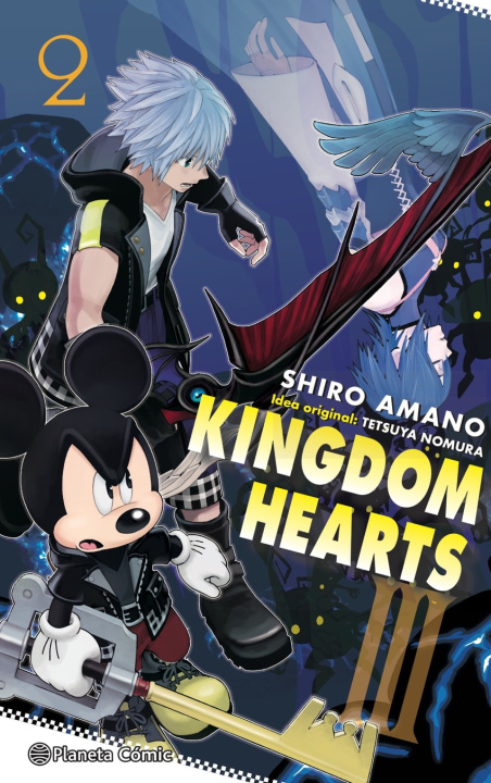 Kniha Kingdom Hearts III nº 02 SHIRO AMANO