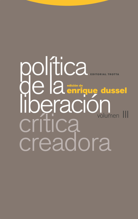 Kniha Política de la Liberación ENRIQUE DUSSEL