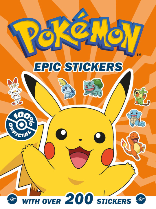 Knjiga Pokemon Epic stickers 
