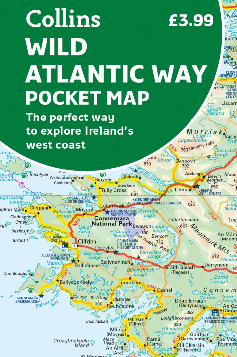 Tiskovina Wild Atlantic Way Pocket Map 