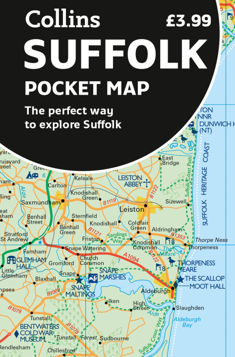 Printed items Suffolk Pocket Map Collins Maps