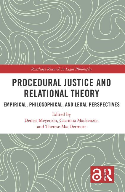 Kniha Procedural Justice and Relational Theory Catriona Mackenzie